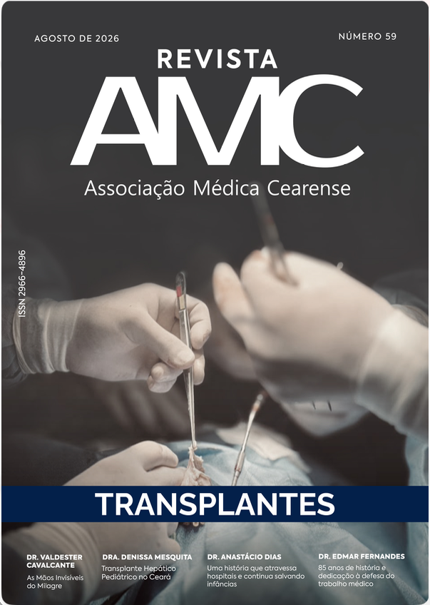 Capa da Revista AMC, edição de agosto